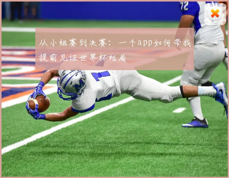 从小组赛到决赛：一个app如何带我提前见证世界杯结局