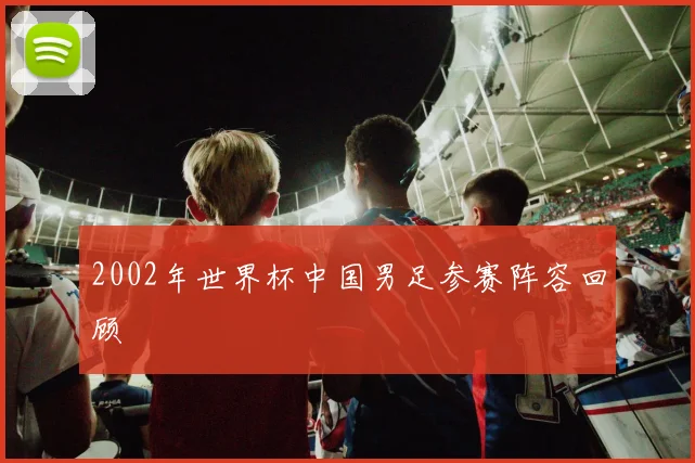 2002年世界杯中国男足参赛阵容回顾